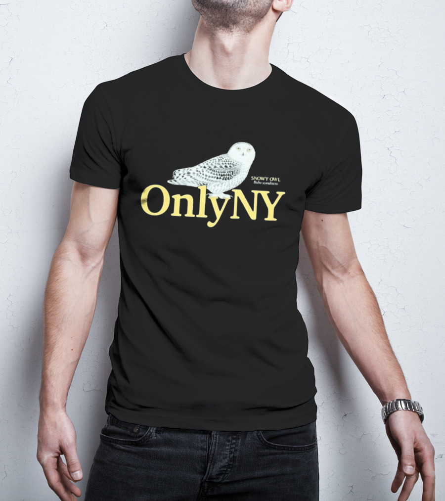 Only NY Snowy Owl Wild Manhattan T-Shirt