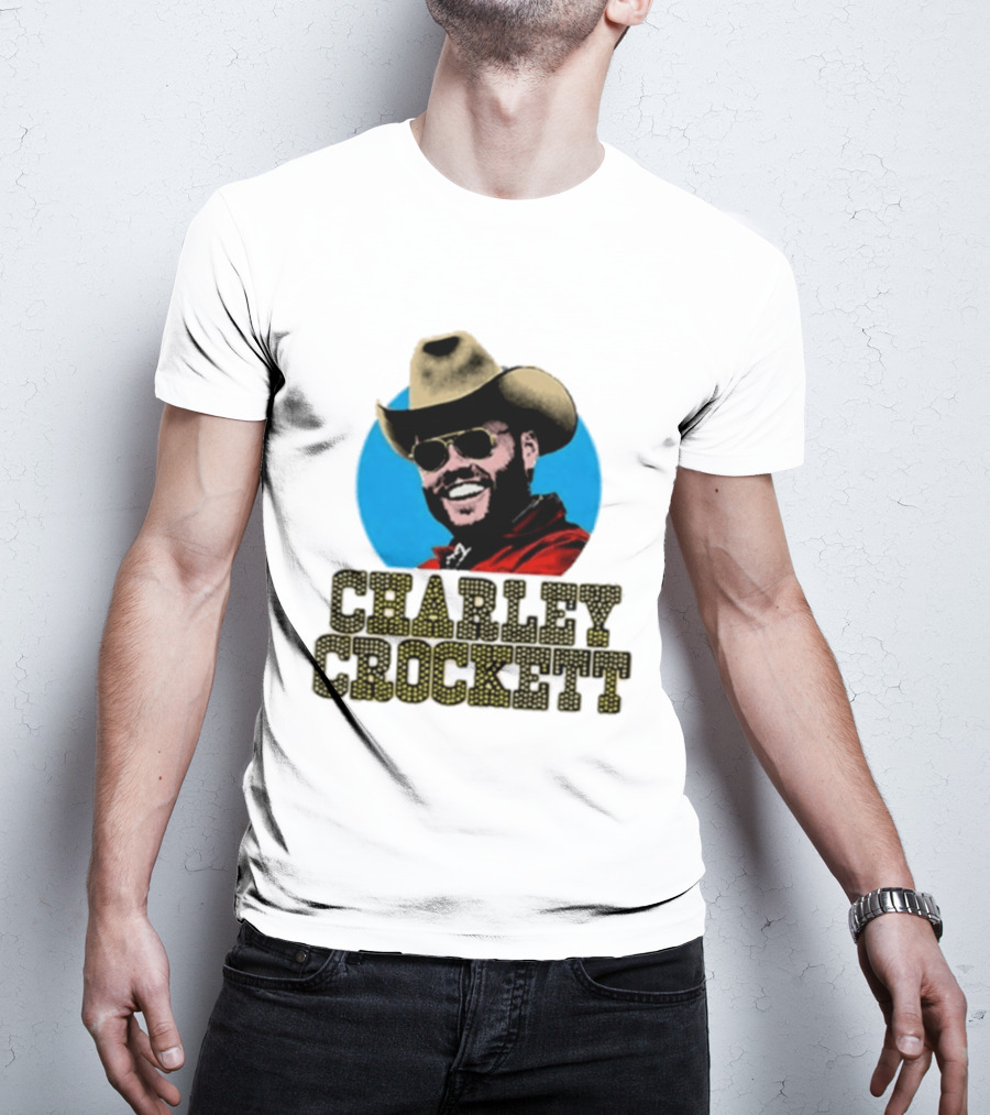 Charley Crockett Cowboy Hat Sunglasses Western T-Shirt