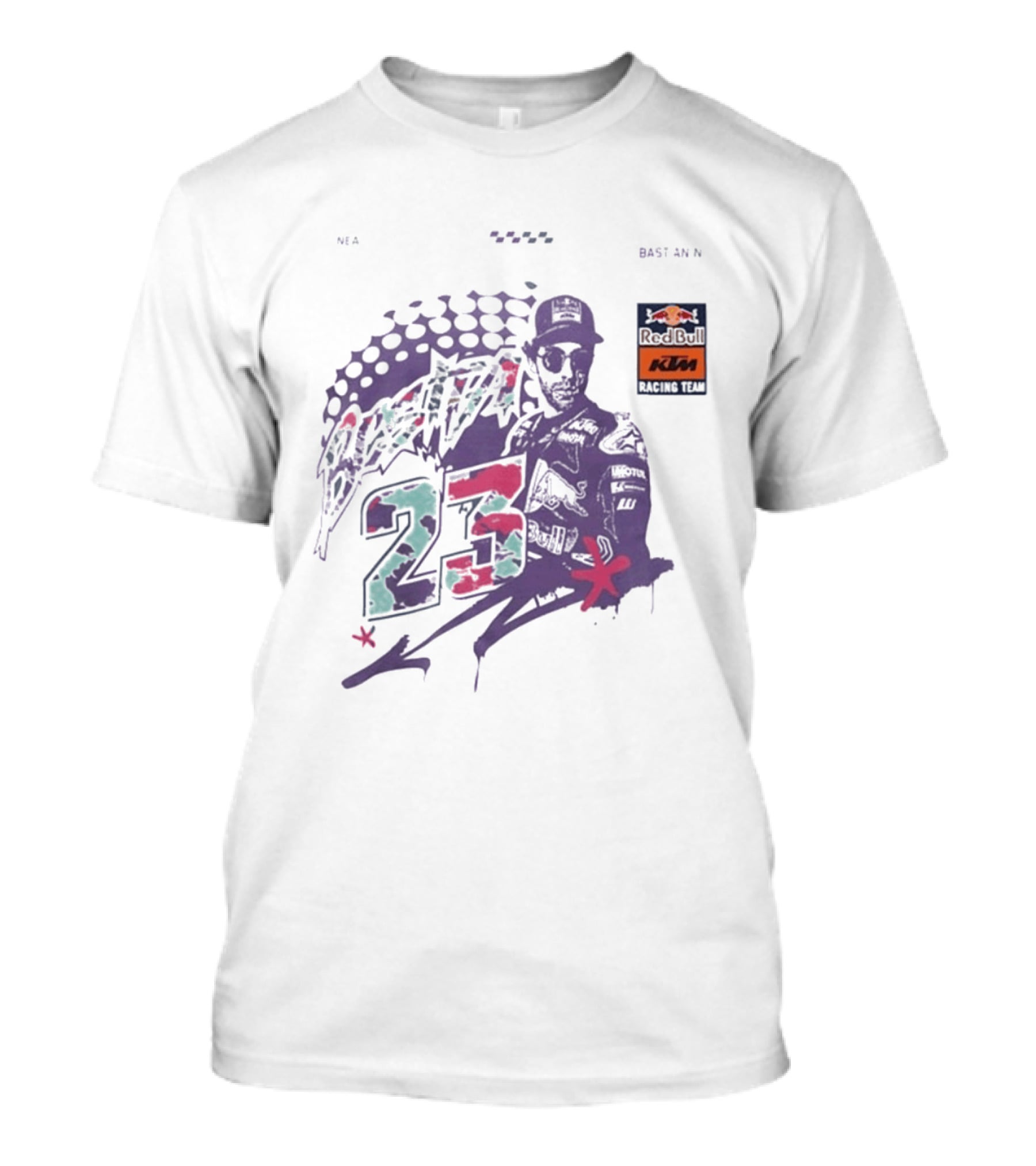 Enea Bastianini 23 Red Bull KTM Racing Team T-Shirt