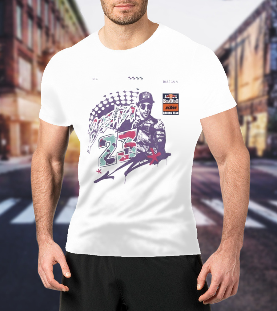 Enea Bastianini 23 Red Bull KTM Racing Team T-Shirt