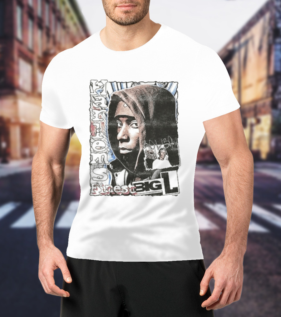 Harlem's Finest Big L Hip Hop Legend T-Shirt