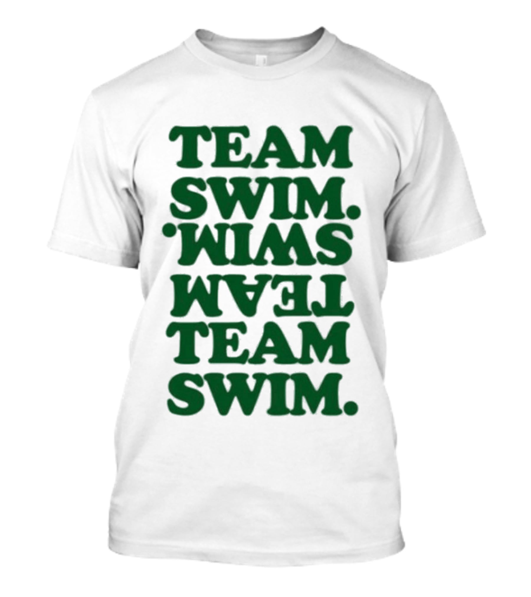 Johnnyswim Team Swim Team Swim Text Stacked T-Shirt