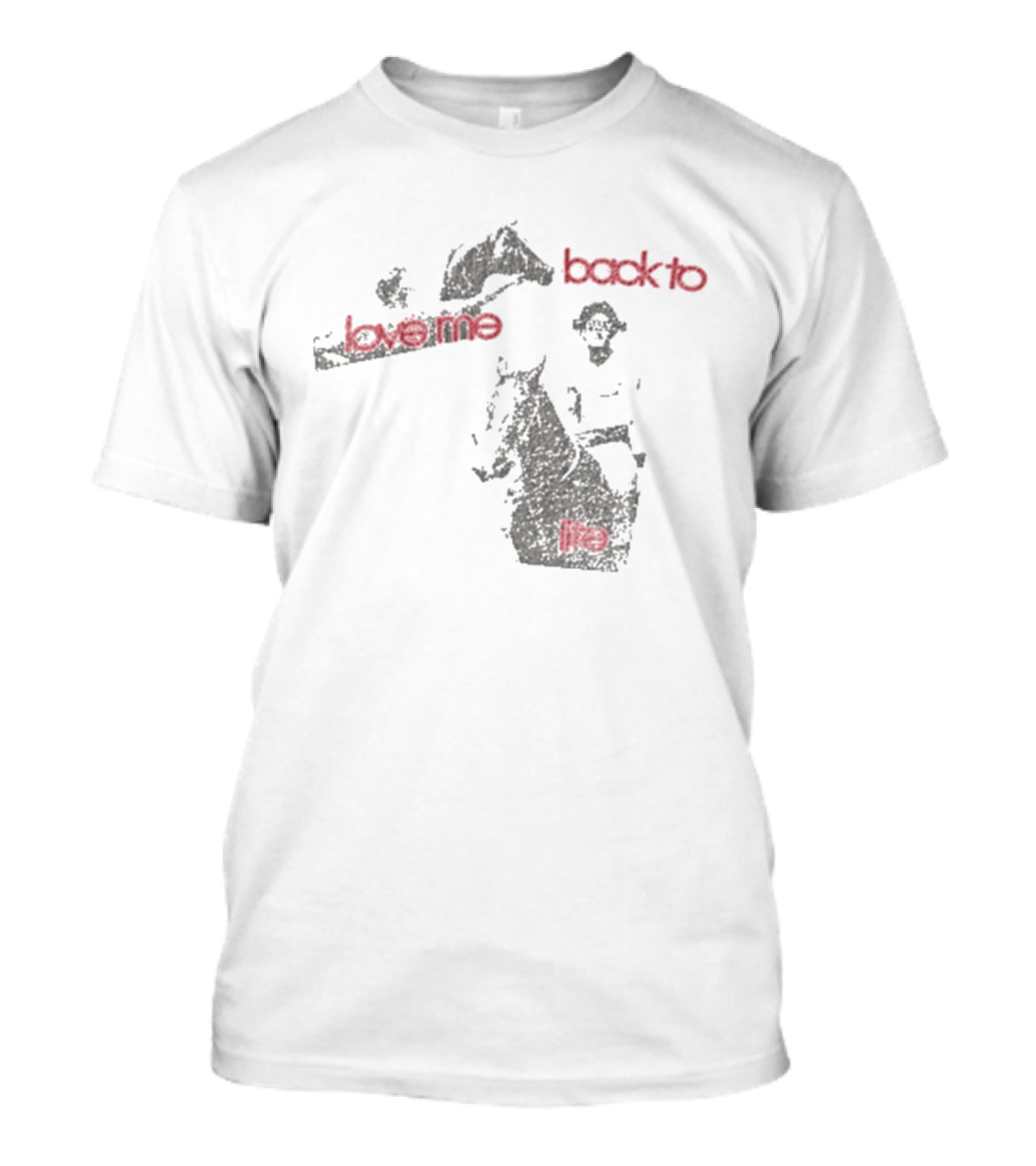 Back To Love Me Horseman Retro Paly Men's Back To Life T-Shirt