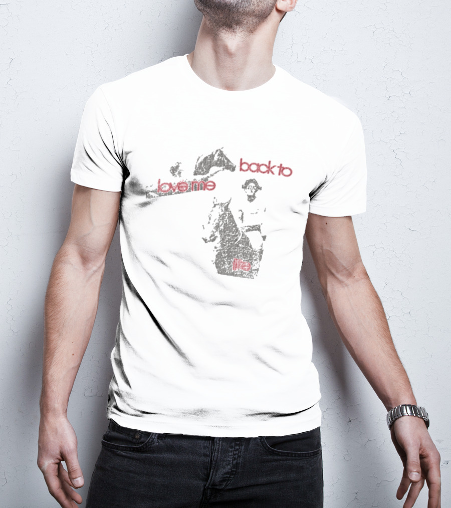 Back To Love Me Horseman Retro Paly Men's Back To Life T-Shirt