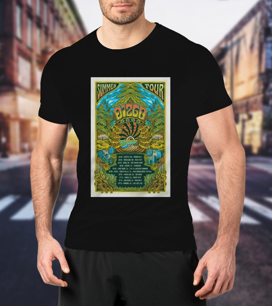 Dizgo Band Summer Tour 2026 T-Shirt