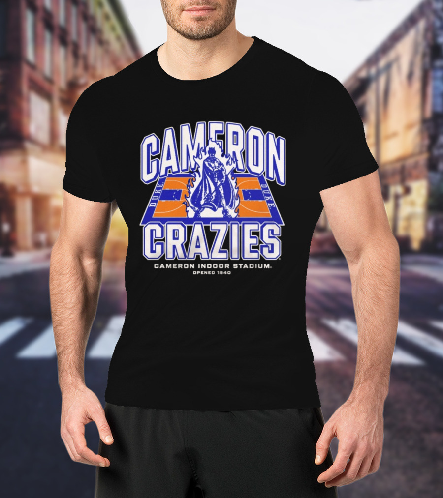 Cameron Crazies Duke Basketball Indoor Stadium 1986 T-Shirt