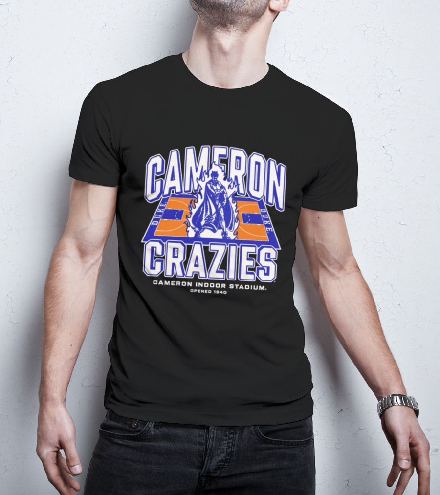 Cameron Crazies Duke Basketball Indoor Stadium 1986 T-Shirt