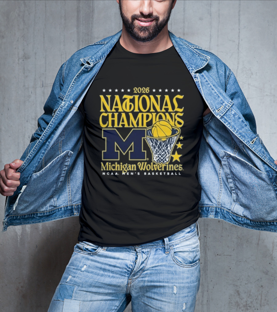 2026 National Champions Michigan Wolverines MBB Women's Basketball T-Shirt