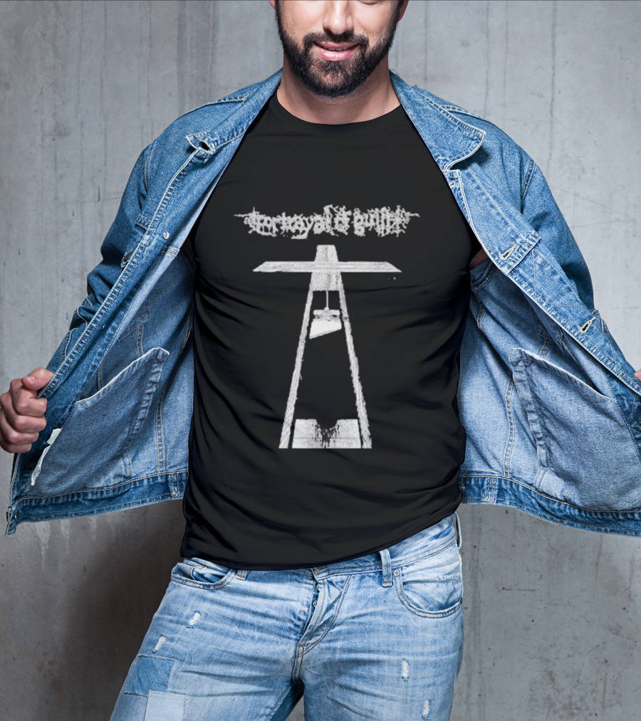 Run For Cover Records Portrayal Of Guilt Guillotine T-Shirt