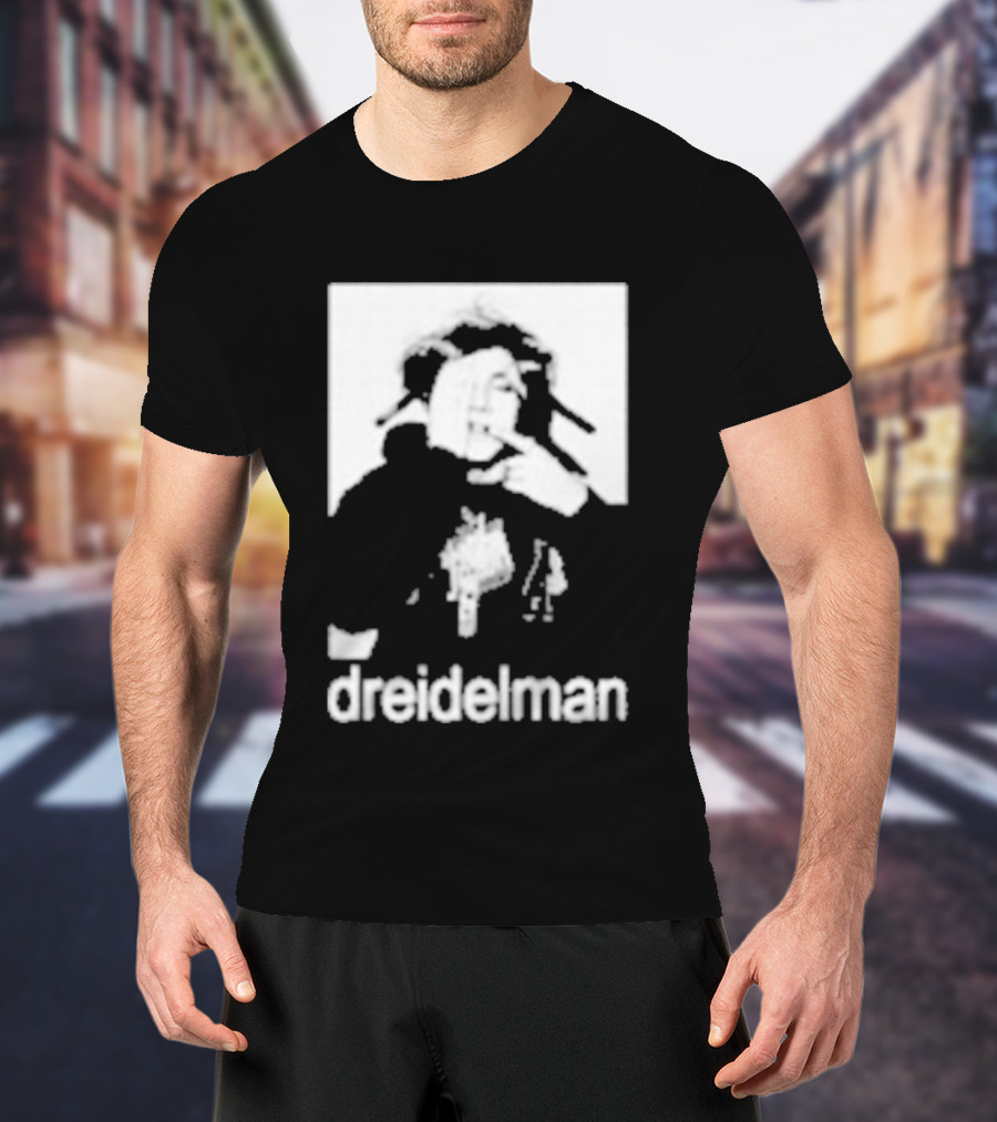 Blp Kosher Dreidelman Character Concept T-Shirt