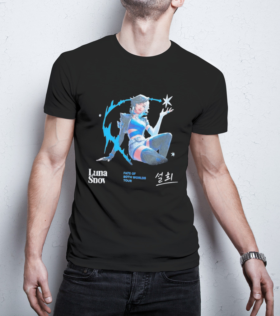 Luna Snow Fate Of Both Worlds Tour Marvel Rivals T-Shirt