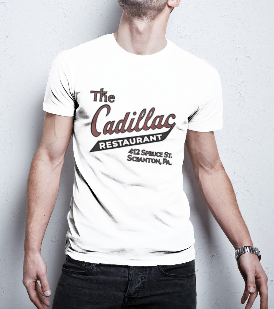 The Cadillac Restaurant 408 Spruce St Scranton PA T-Shirt
