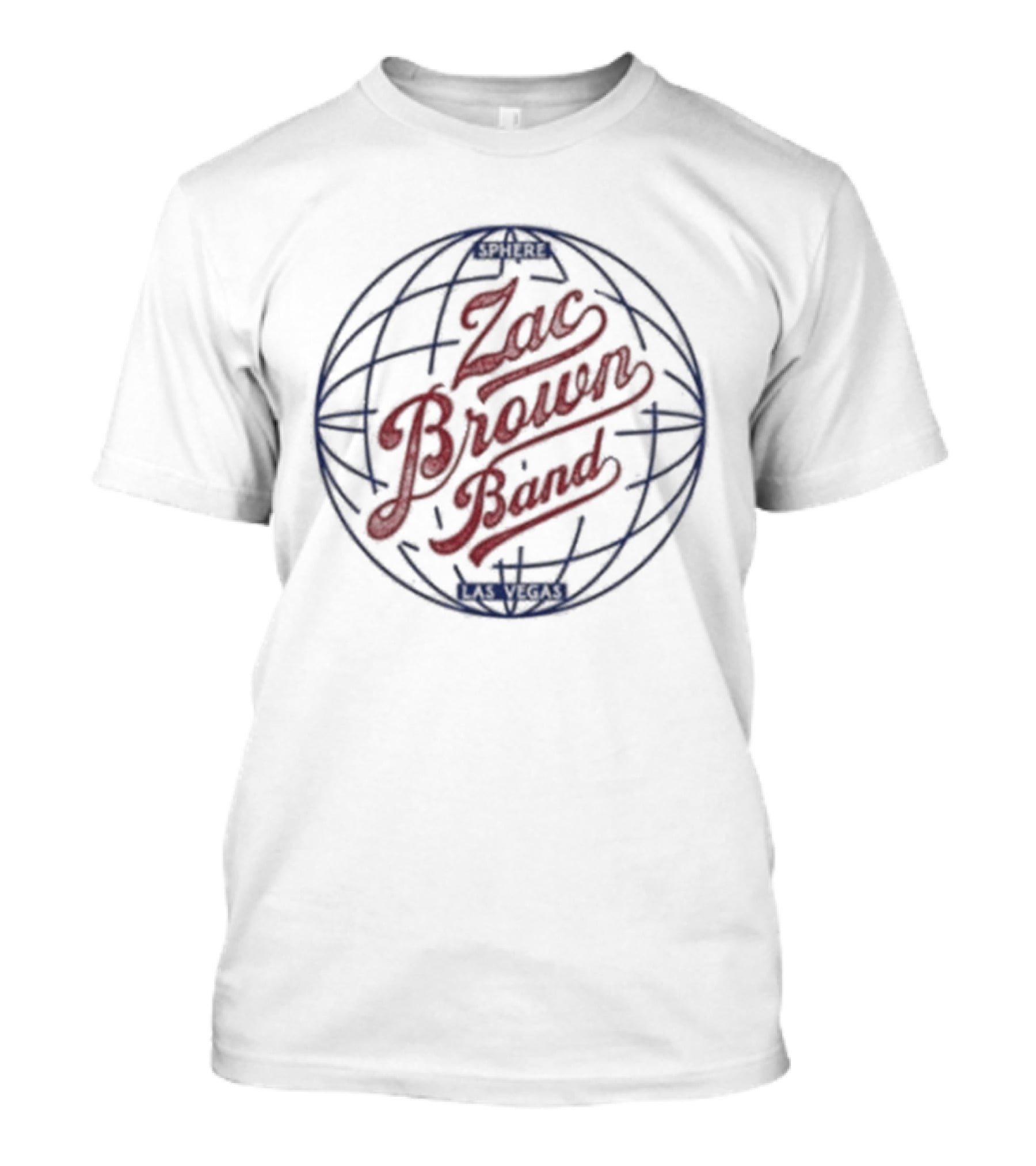 Zac Brown Band Globe Icon Sphere T-Shirt