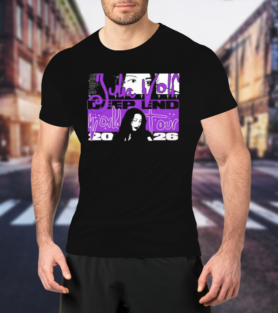 Julia Wolf 2026 The Deep End World Tour Dates T-Shirt