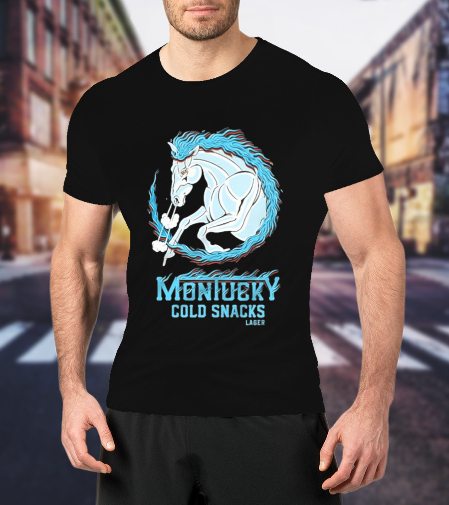 Montucky Cold Snacks Lager Year Of The Horse T-Shirt