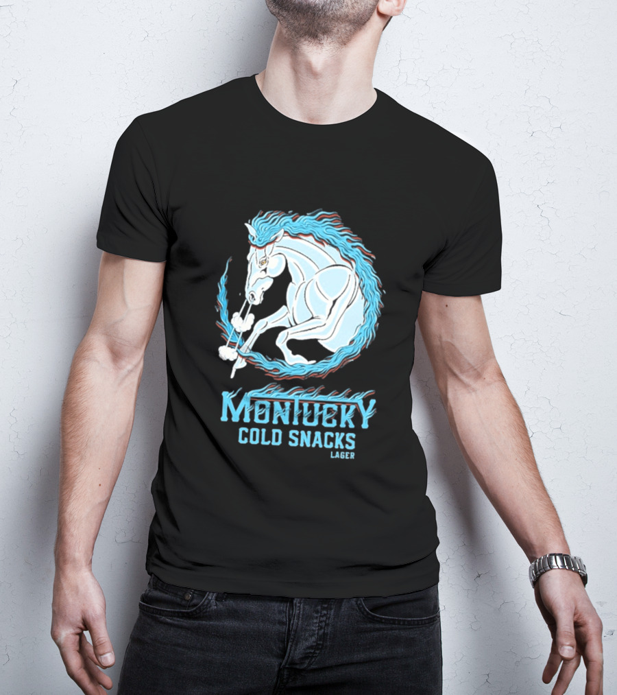 Montucky Cold Snacks Lager Year Of The Horse T-Shirt