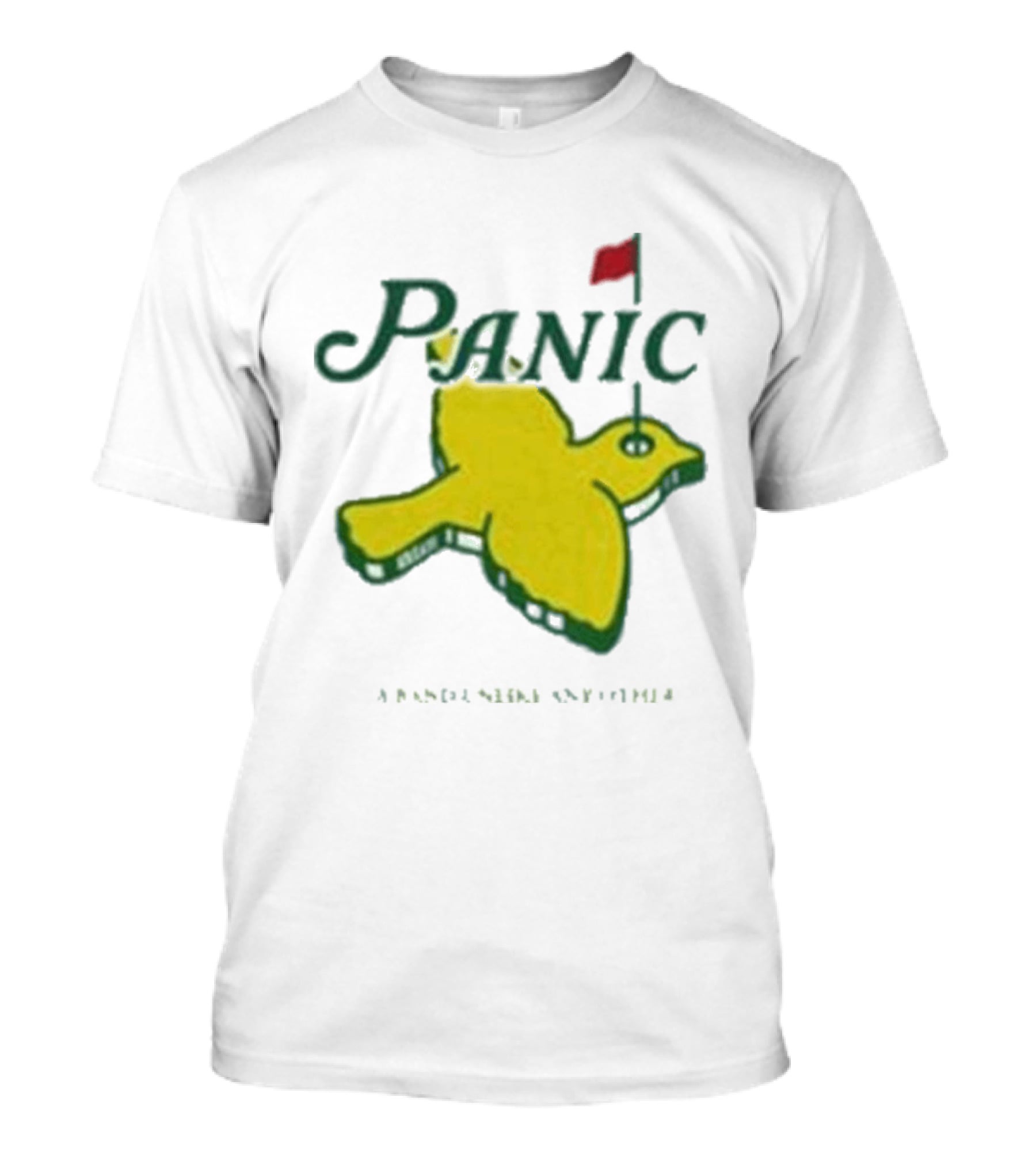 Panic Masters Area33 Bird And Flag T-Shirt