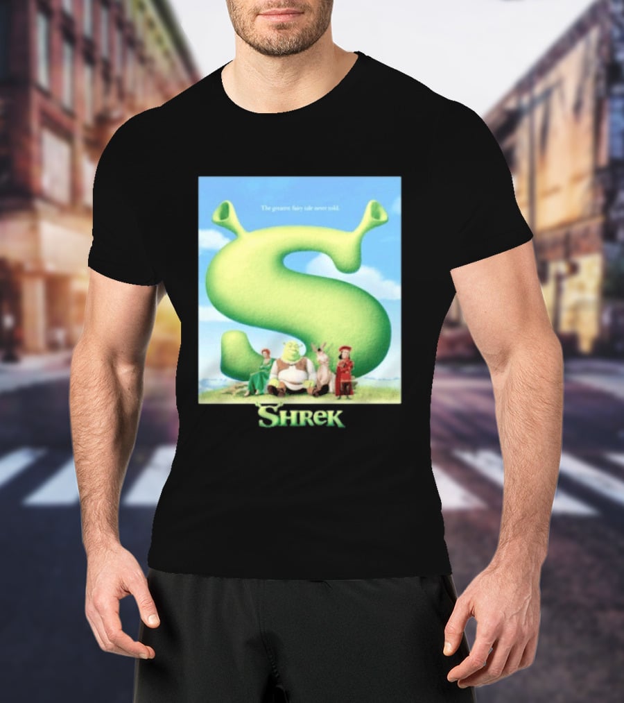 Shrek The Greatest Fairy Tale Never Told Movie Characters T-Shirt