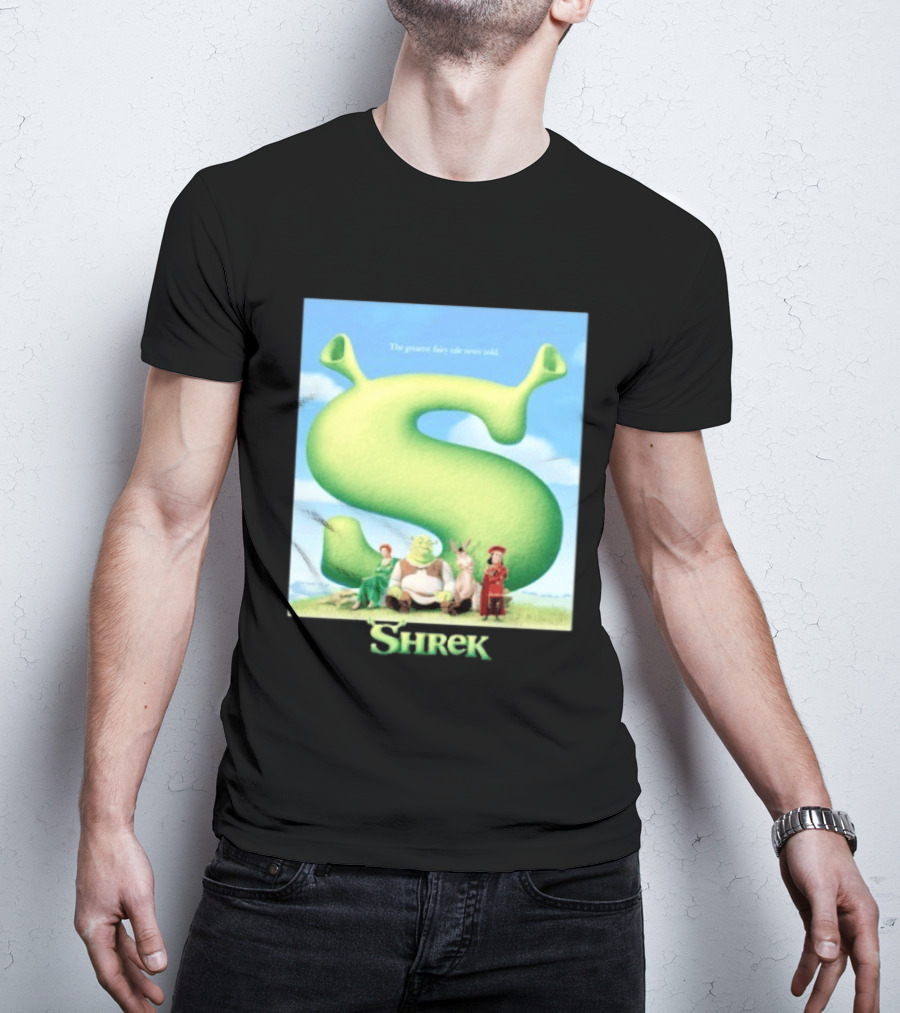 Shrek The Greatest Fairy Tale Never Told Movie Characters T-Shirt