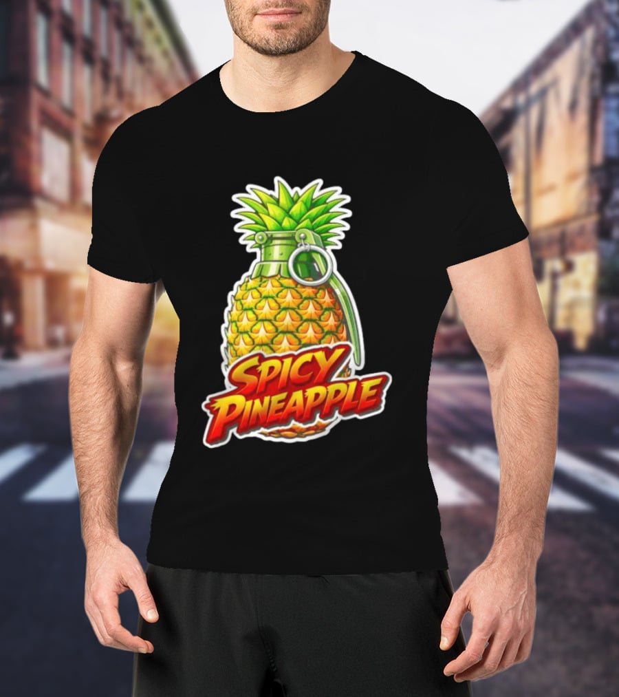 Spicy Pineapple Grenade T-Shirt