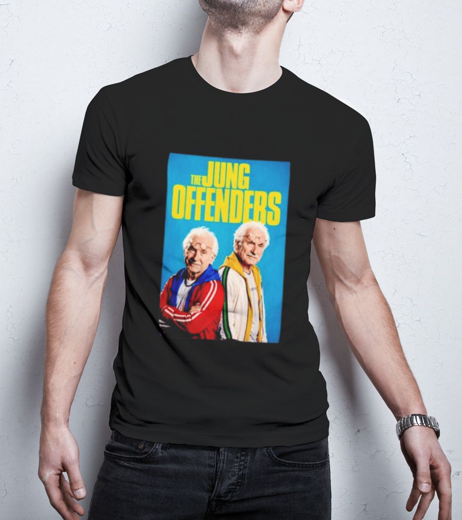 The Jung Offenders Comedy Duo Vintage Look T-Shirt
