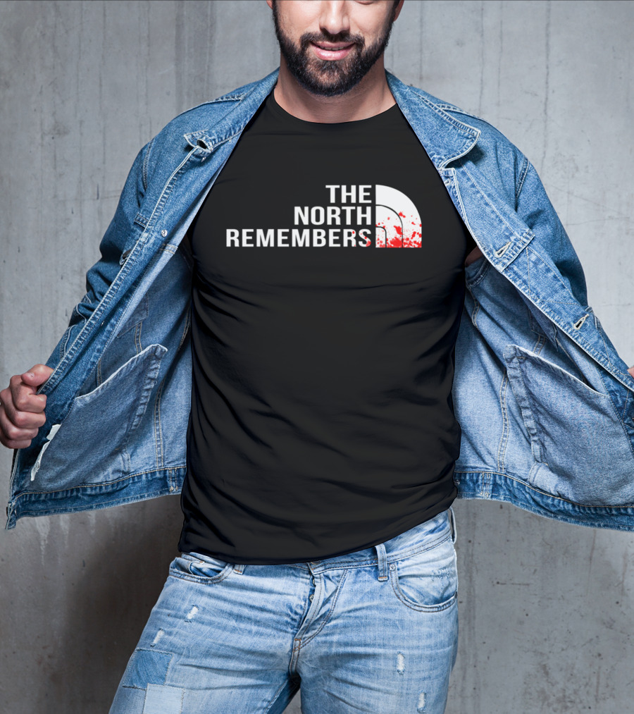 The North Remembers GOT Blood Splatter T-Shirt