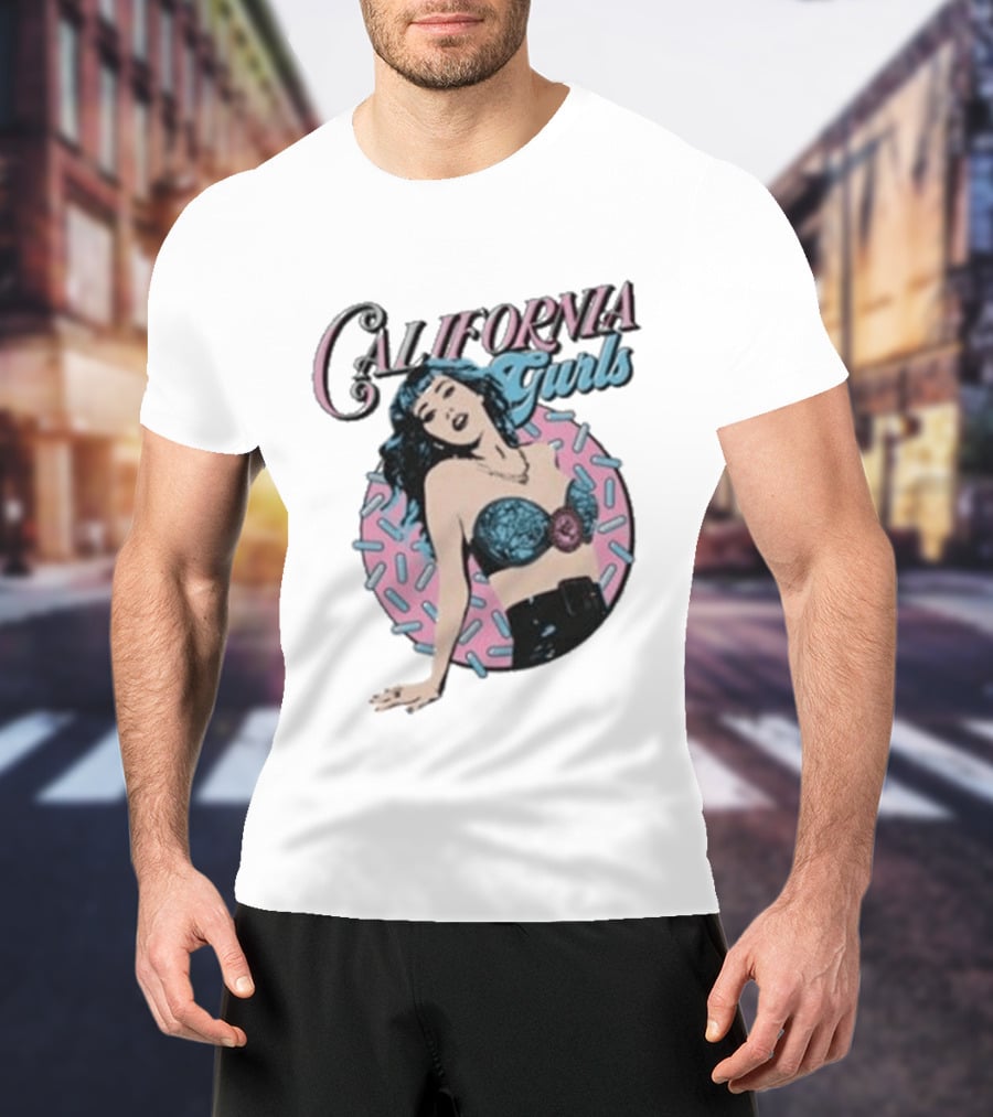 Katy Perry California Gurls Retro Pin Up T-Shirt