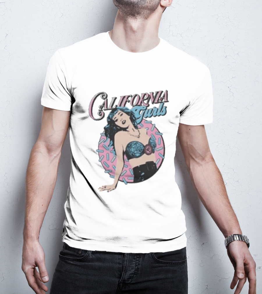 Katy Perry California Gurls Retro Pin Up T-Shirt