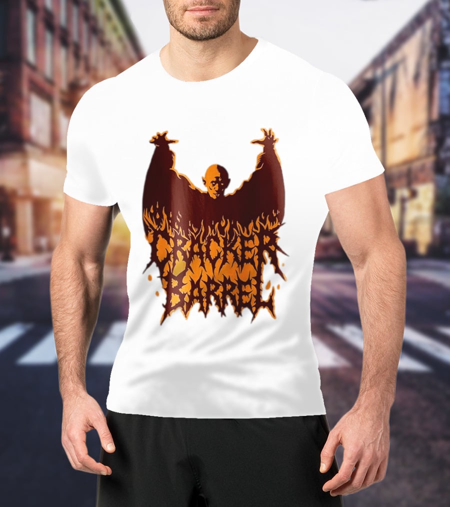 Kurt Barlow Cracker Barrel Fiery Vampire Horror T-Shirt