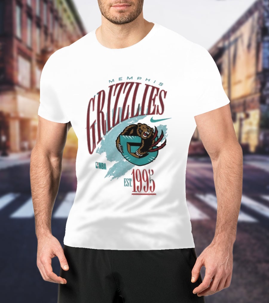 Memphis Grizzlies Est. 1995 NBA T-Shirt
