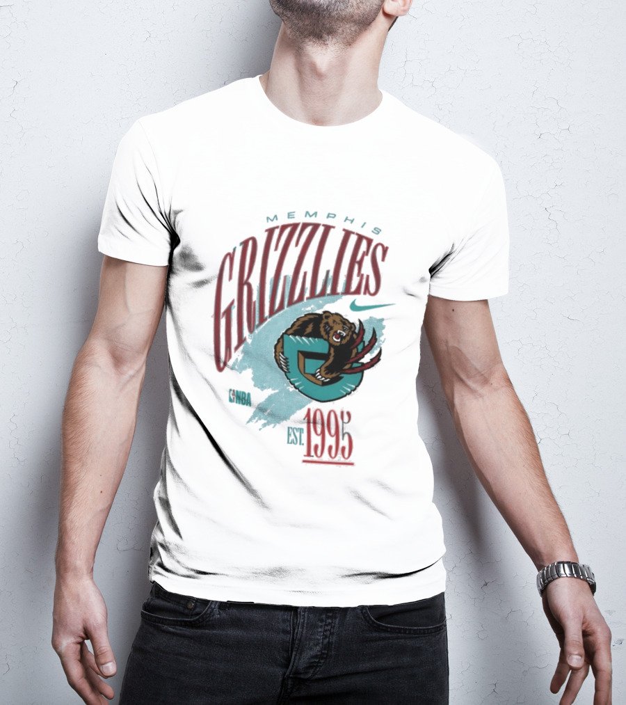 Memphis Grizzlies Est. 1995 NBA T-Shirt
