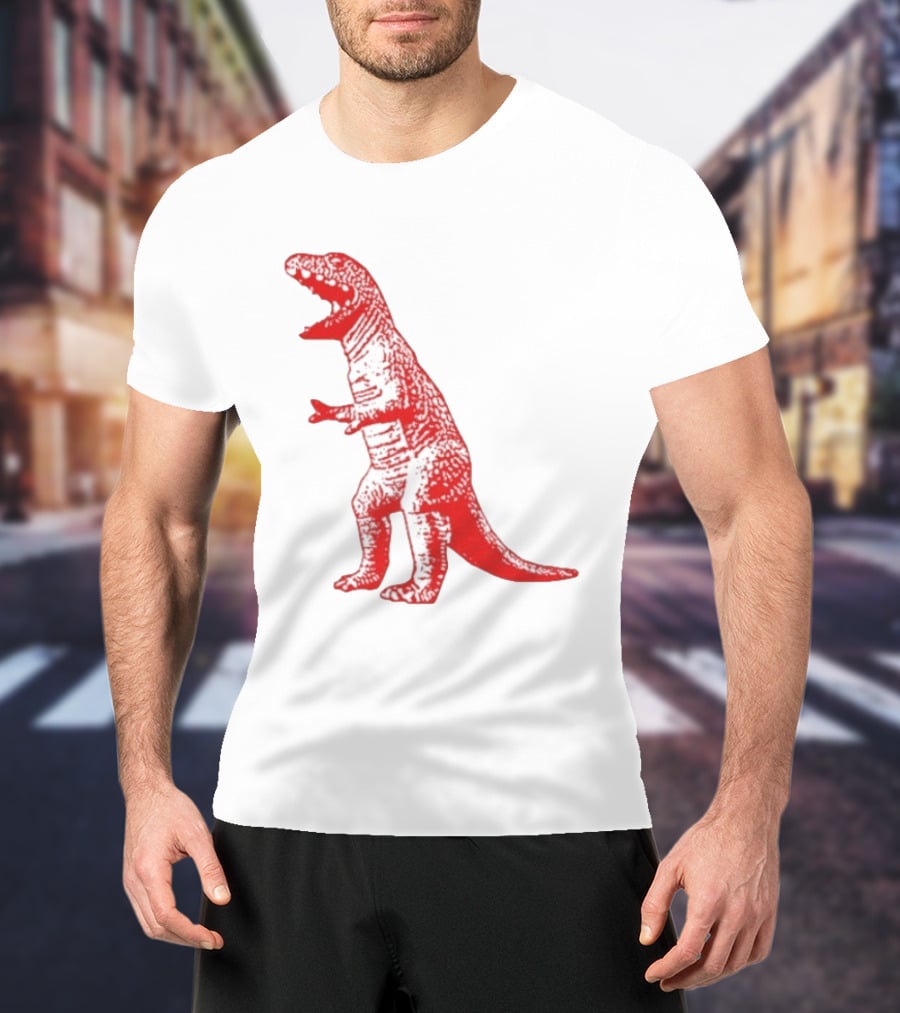 Red Rex Dinosaur Sheldon Cooper Bazinga T-Shirt