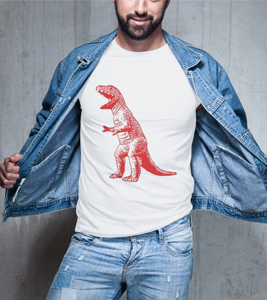 Red Rex Dinosaur Sheldon Cooper Bazinga T-Shirt