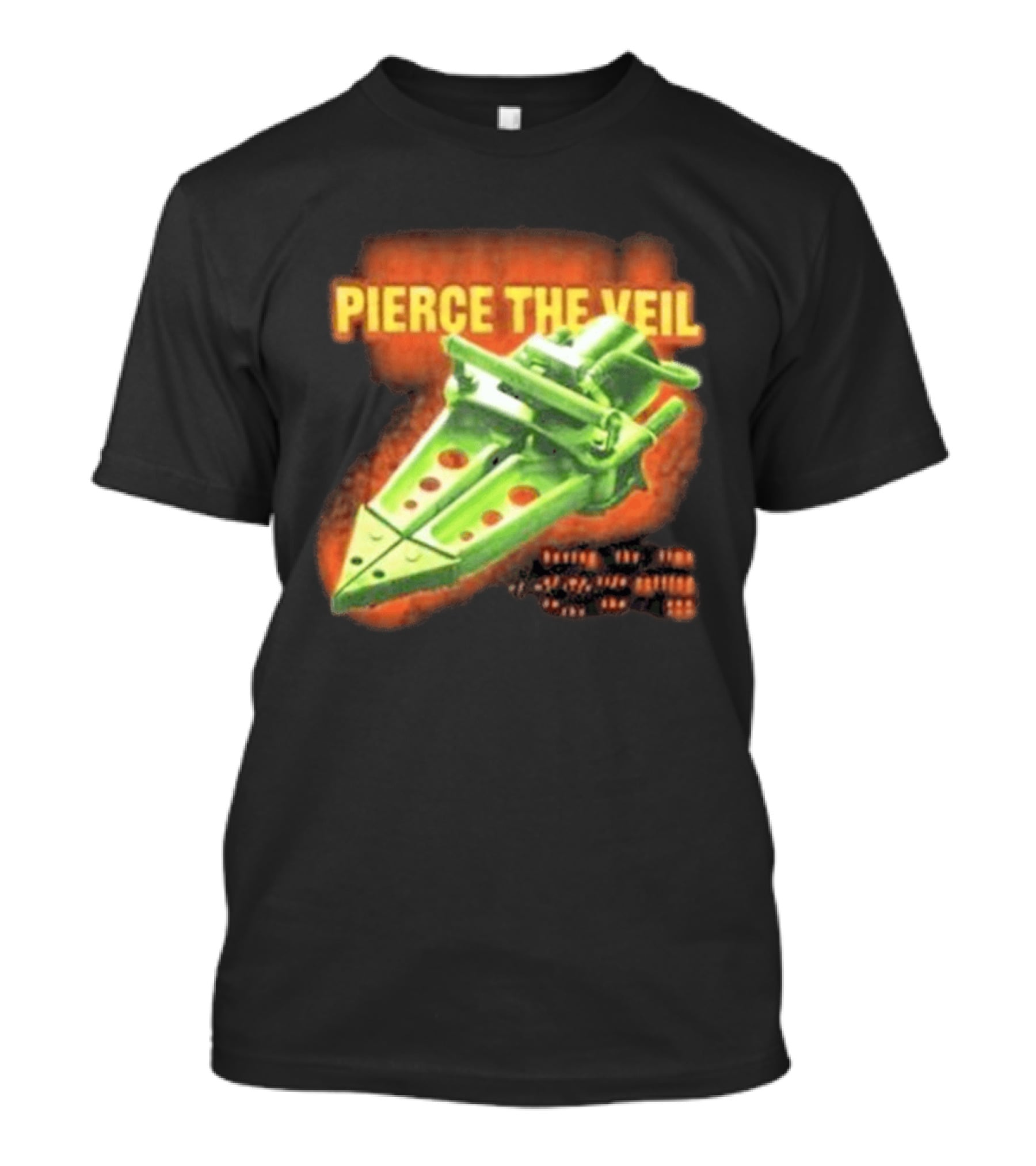 Pierce The Veil Jaws Movie Art Cover T-Shirt