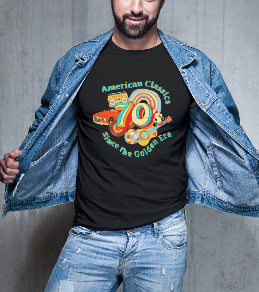 American Classics 70s Retro Vibes Since The Golden Era T-Shirt