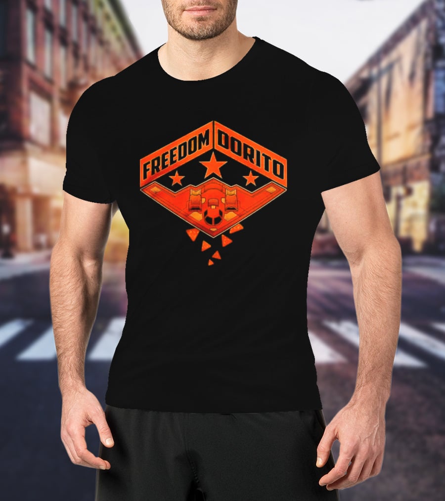 Freedom Dorito Stars Most Popular Ships From USA T-Shirt