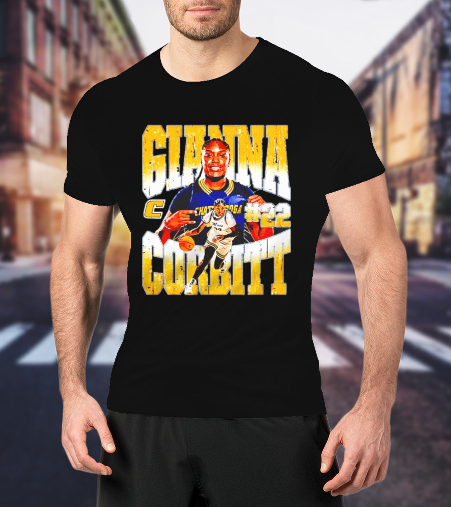 Gianna Corbitt Chattanooga Mocs #22 Basketball T-Shirt