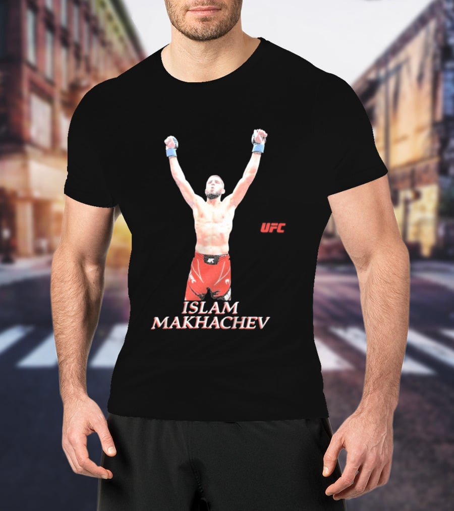 Islam Makhachev UFC Victory Celebration Wacko Maria T-Shirt