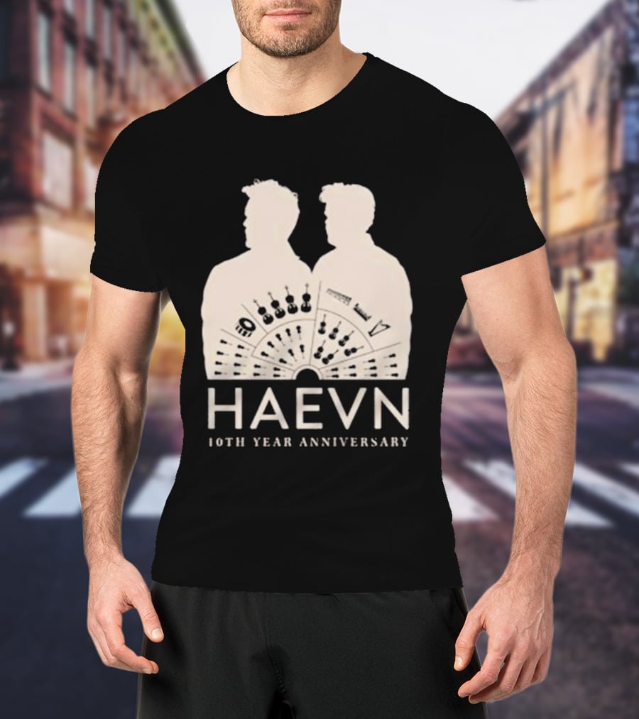 HAEVN 10th Year Anniversary Silhouette And Musical T-Shirt
