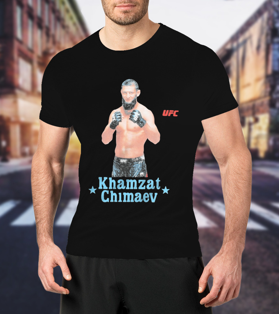 Khamzat Chimaev UFC Wacko Maria Collaboration T-Shirt