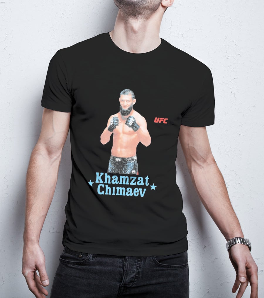 Khamzat Chimaev UFC Wacko Maria Collaboration T-Shirt