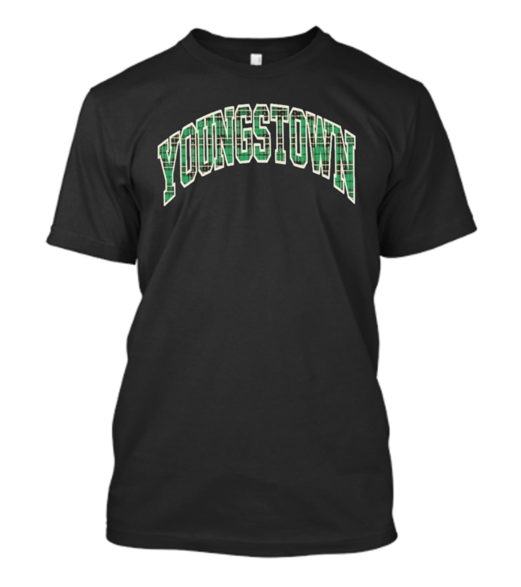 Youngstown Green Plaid T-Shirt