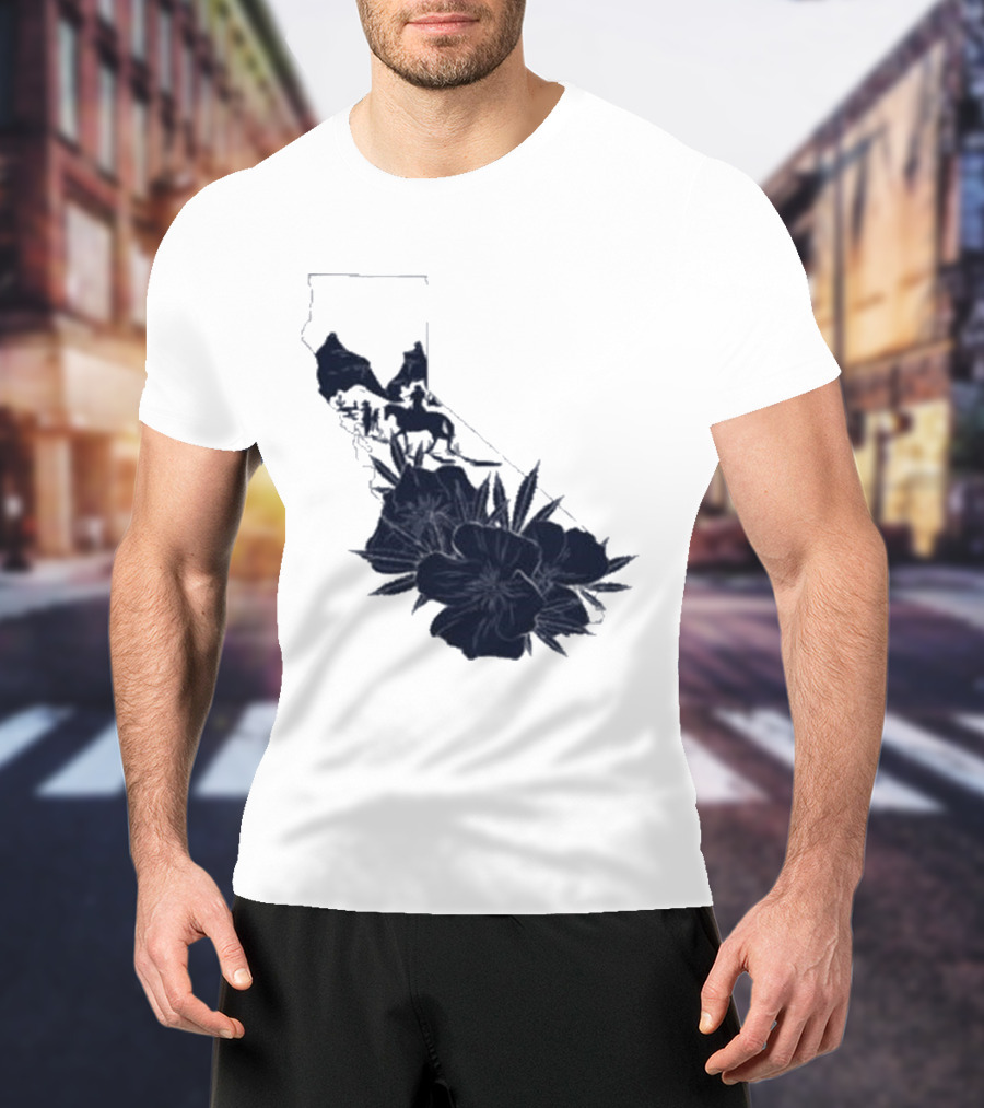 Crooks & Castles Califas California Script Floral T-Shirt