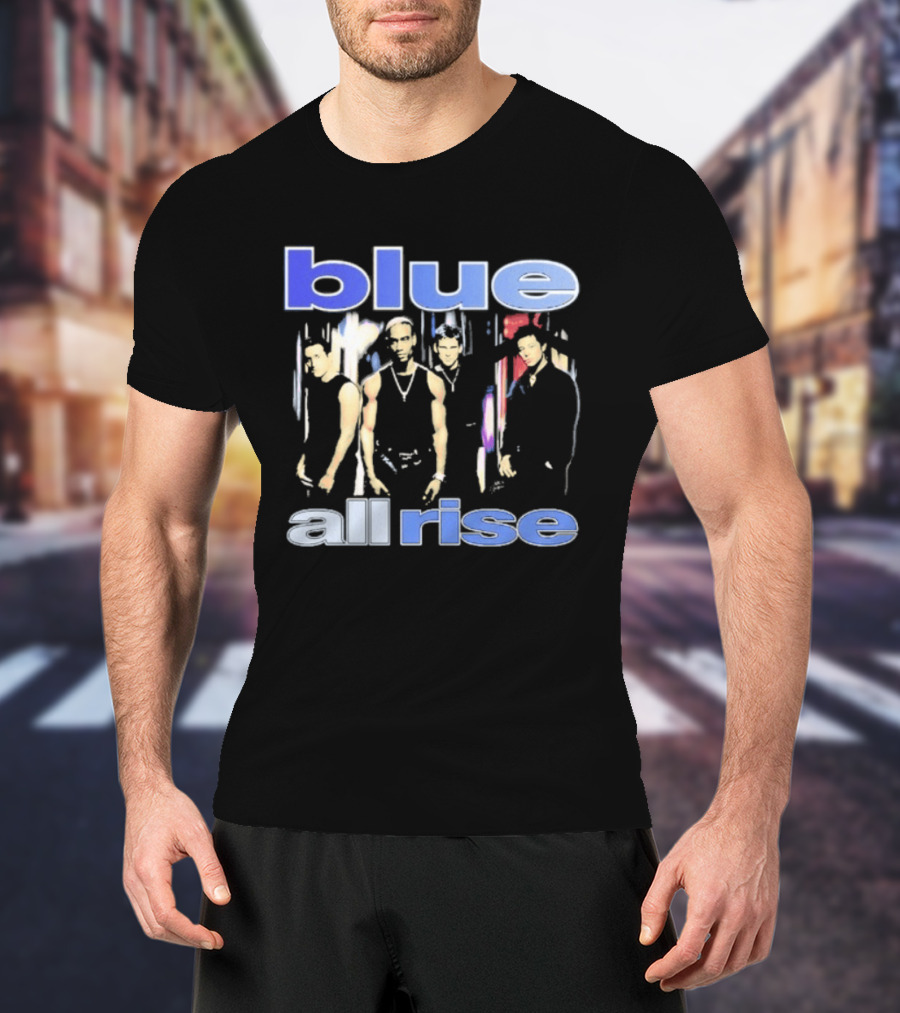 Blue All Rise Bootleg Music Group Edition T-Shirt