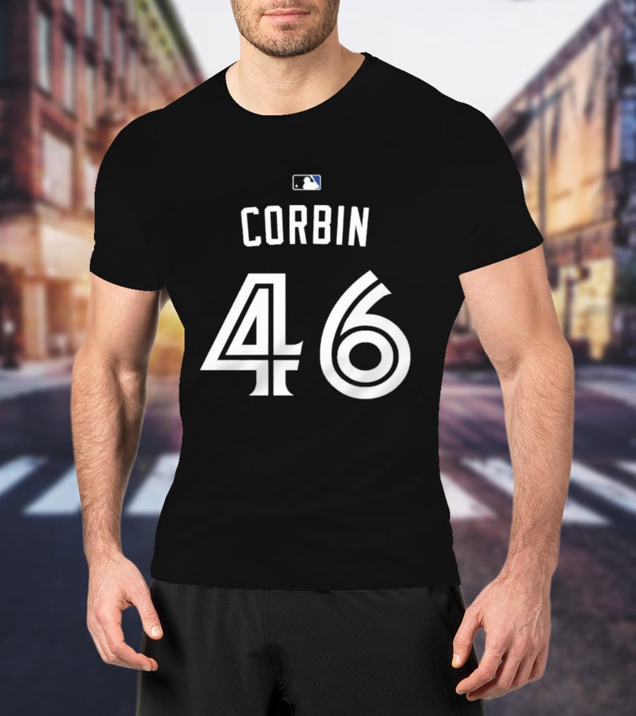 Corbin 46 MLB Toronto Blue Jays Number 46 T-Shirt