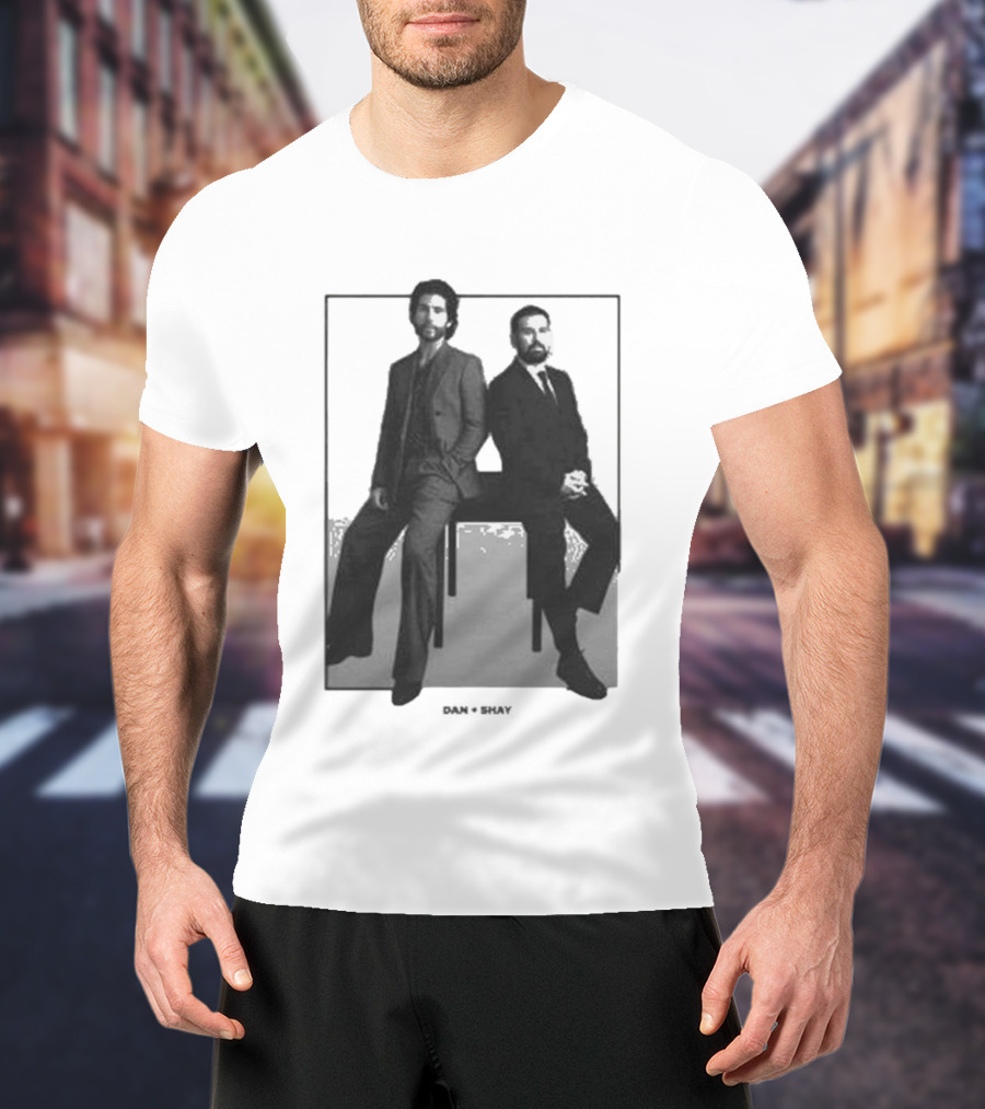 Dan And Shay Say So Monochrome Duo Photography T-Shirt