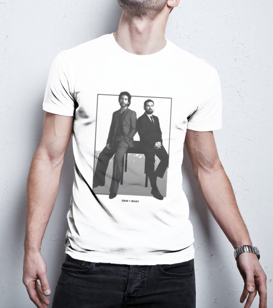 Dan And Shay Say So Monochrome Duo Photography T-Shirt