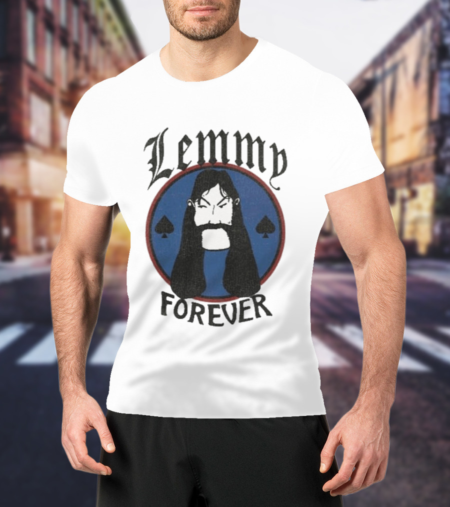 Lemmy Forever Motorhead Tribute Ace Of Spades T-Shirt