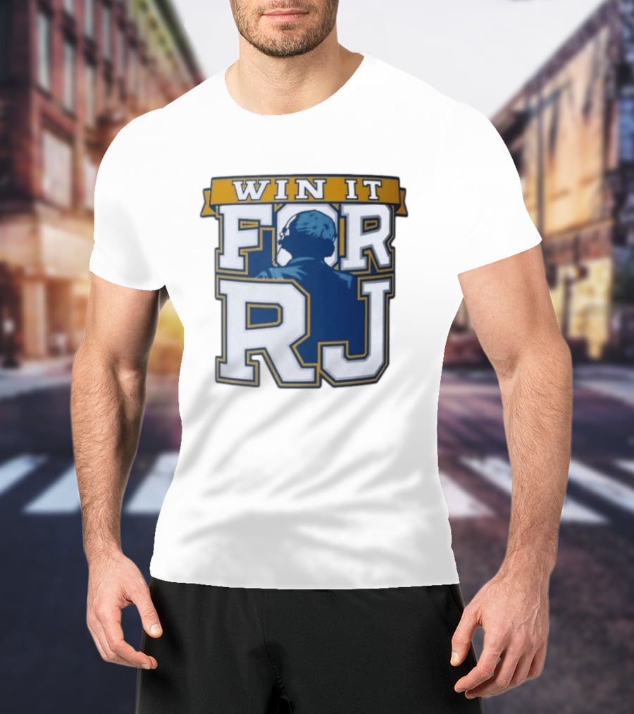 Win It For RJ Rick Jeanneret T-Shirt