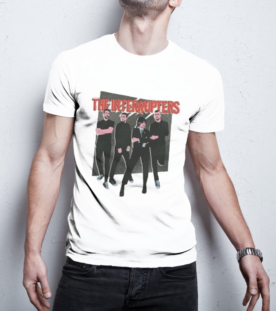 The Interrupters Band 2023 Spring Tour Color Pop Concert Series T-Shirt